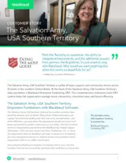 Preview of the The Salvation Army Southern Territory Case Study