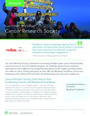 Preview of the Cancer Research Society (CRS) Case Study