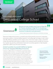 Preview of the Greenwood College School Case Study