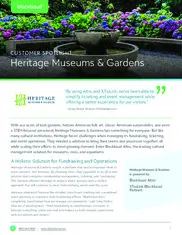 Preview of the Heritage Museums & Gardens Case Study