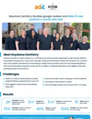 Preview of the Keystone Dentistry Case Study