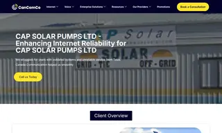 Preview of the CAP SOLAR PUMPS LTD Case Study