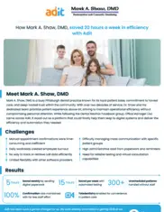 Preview of the Mark A. Shaw, DMD Case Study