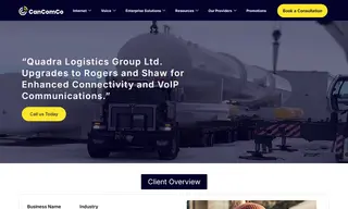 Preview of the Quadra Logistics Group Ltd. Case Study