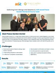 Preview of the Peace Garden Dental Case Study