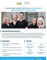 Preview of the Dedicated Dentistry Case Study