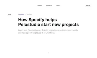 Preview of the Pelostudio Case Study