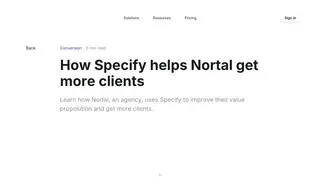 Preview of the Nortal Case Study