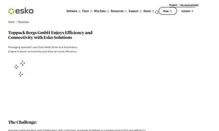 Preview of the Toppack Bergs GmbH Case Study