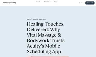 Preview of the Vital Massage & Bodywork Case Study