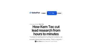 Preview of the Kern Tec Case Study