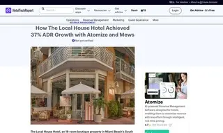 Preview of the The Local House Hotel Case Study