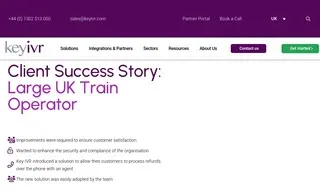 Preview of the Large UK Train Operator Case Study