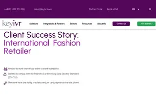 Preview of the International Fashion Retailer Case Study