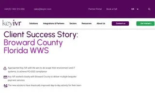 Preview of the Broward County Florida WWS Case Study