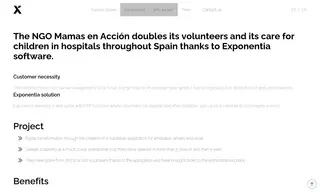 Preview of the Mamás en Acción Case Study