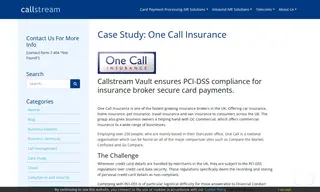 Preview of the One Call Insurance Case Study