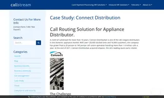 Preview of the Connect Distribution Case Study