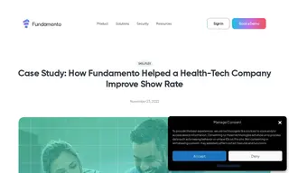 Preview of the Leading Health-Tech Company Case Study