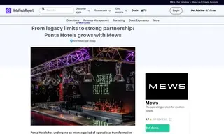 Preview of the Pentahotels Case Study