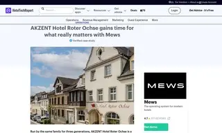 Preview of the AKZENT Hotel Roter Ochse Case Study
