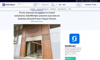Preview of the Sotetsu Grand Fresa Taipei Ximen Case Study