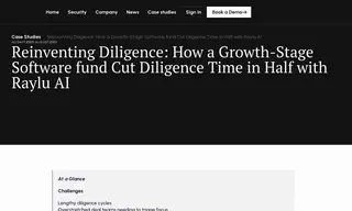 Preview of the NYC-Based Growth Stage Software Company Case Study