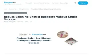 Preview of the Permanent Makeup Budapest Case Study