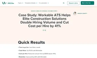 Preview of the Elite Construction Solutions Case Study