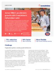 Preview of the Jersey Mike’s Subs Case Study