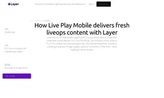 Preview of the Live Play Mobile Case Study