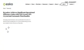 Preview of the Reynders Case Study