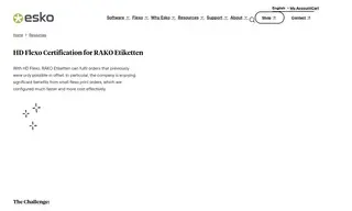 Preview of the RAKO Etiketten Case Study