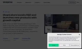 Preview of the Divani.store Case Study