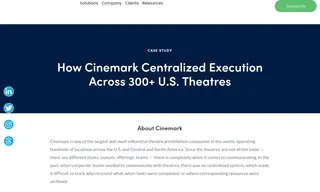 Preview of the Cinemark Case Study