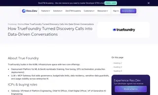 Preview of the TrueFoundry Case Study