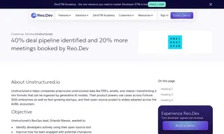 Preview of the Unstructured Case Study