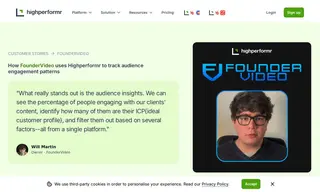 Preview of the FounderVideo Case Study
