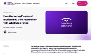 Preview of the Woonzorg Flevoland Case Study