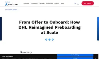 Preview of the DHL Case Study