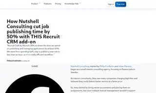 Preview of the Nutshell Consulting Case Study