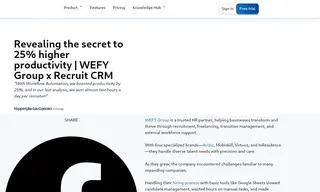 Preview of the WEFY Group Case Study