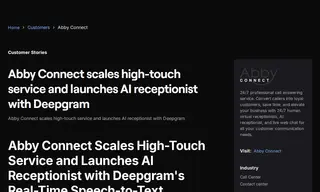 Preview of the AbbyConnect Case Study