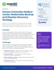 Preview of the Kansas University Medical Center Case Study