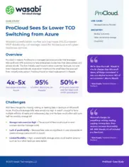 Preview of the ProCloud Case Study