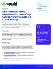 Preview of the U.S. State University Case Study