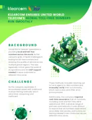 Preview of the United World Telecom Case Study