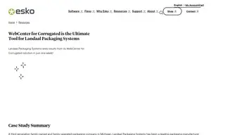 Preview of the Landaal Packaging Systems Case Study