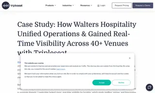Preview of the Walters Hospitality Case Study