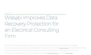 Preview of the Electrical Consulting Firm Case Study